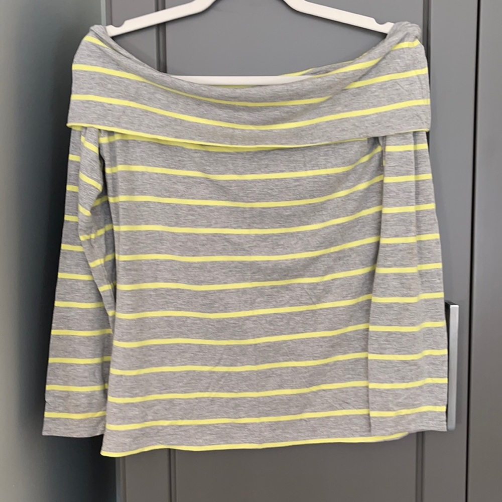 Banana Republic 3/4 Sleeve Off the Shoulder Top